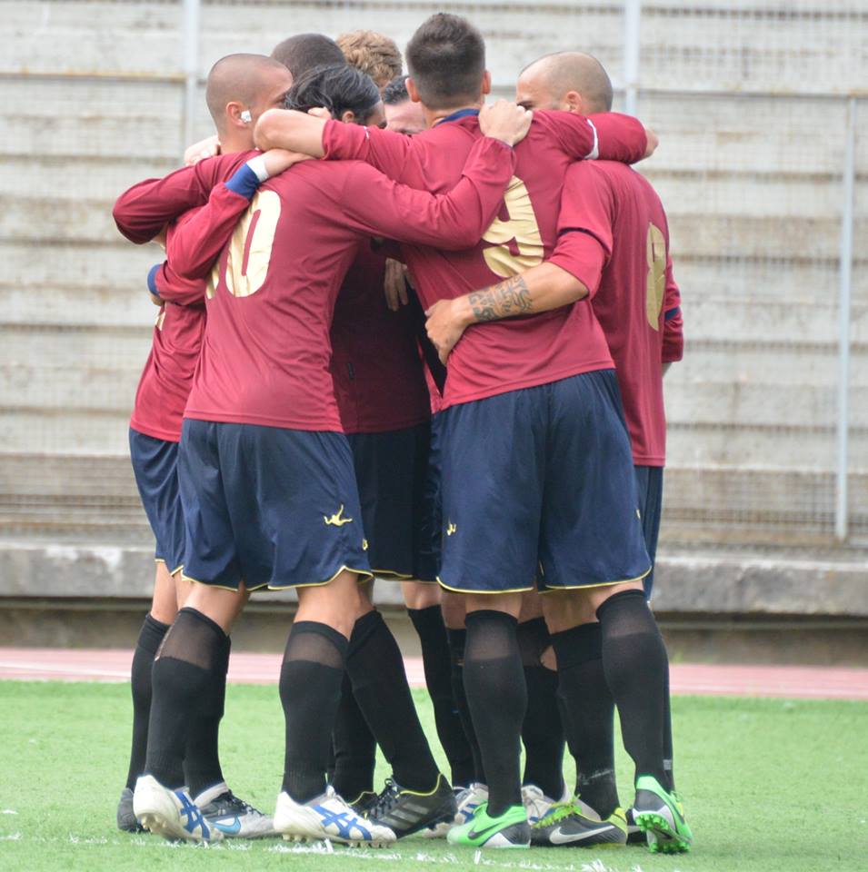 Viterbese-Lupa C., pareggio di gol ed emozioni