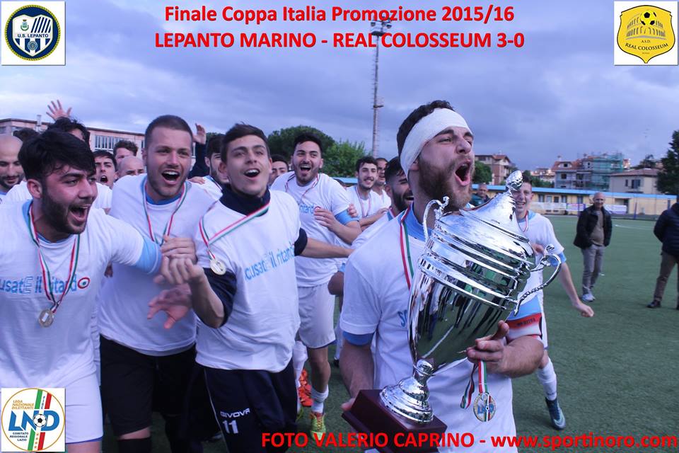 Coppa Italia Promozione, il Lepanto alza la Coppa!